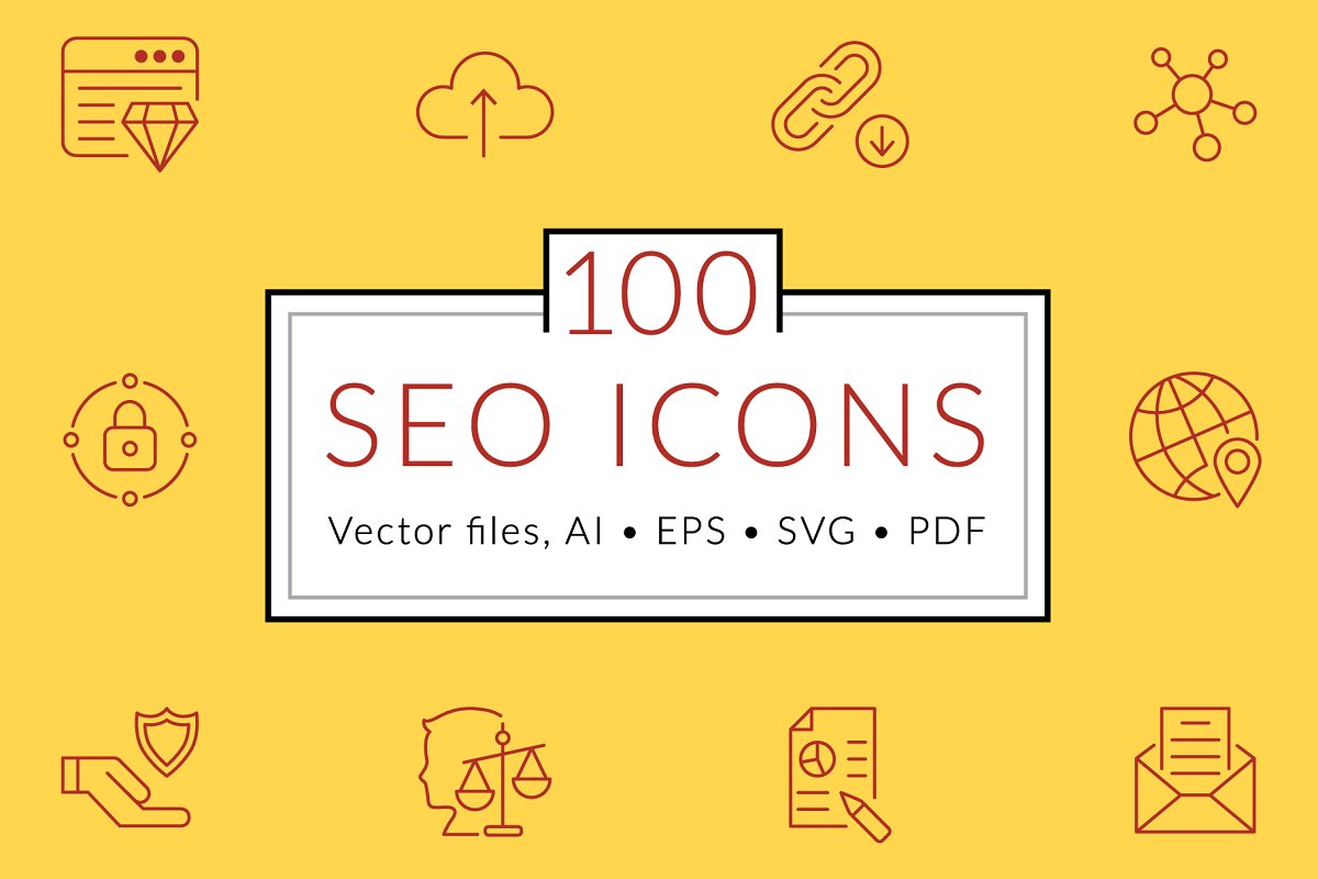 [Creativemarket] 100 SEO line icons_0.jpg